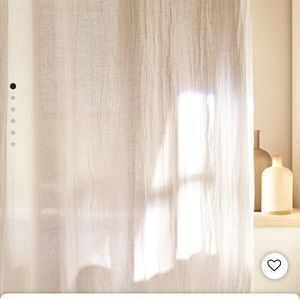 Zara home cotton curtain
